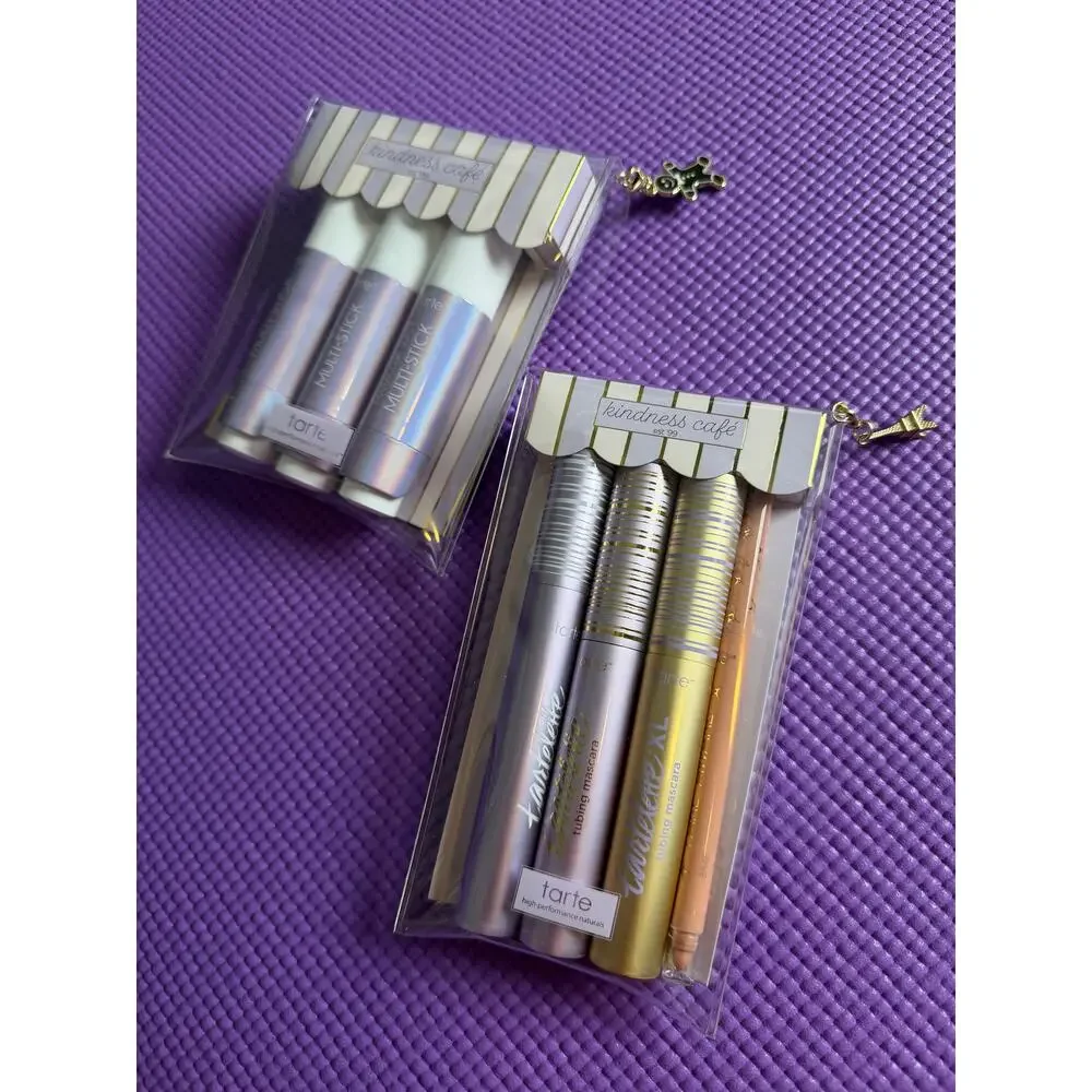 New Tarte Makeup Lot Bundle Kindness Cafe Mascara & Multi-Stick Full Size
